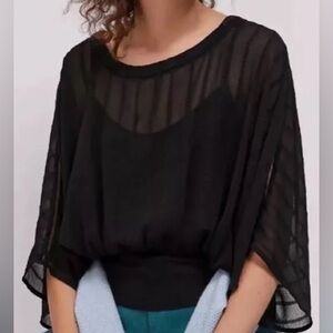 Anthropologie Maeve camira batwing blouse size medium